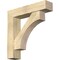 Ekena Millwork Westlake Block Rough Sawn Bracket w/ Offset Brace, Douglas Fir, 8"W x 36"D x 36"H BKT0806X36X36WTL05RDF - alternate 1
